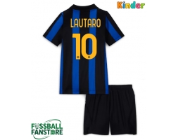 Inter Milan Lautaro Martinez #10 Replik Heimtrikot Kinder 2026-27 Kurzarm (+ Kurze Hosen)